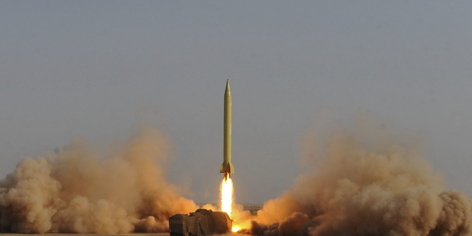 Iran test-launched a medium-range missile Shahab-3