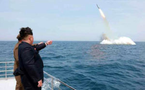 Kim Missile test