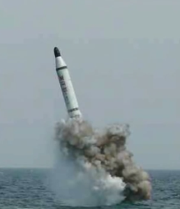 N Korea Submarine Launch