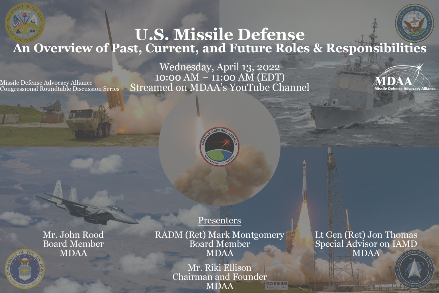 Congressional Roundtable Discussion Series – Missile Defense Advocacy ...